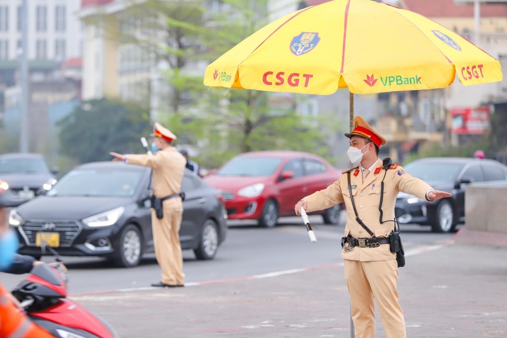 Tăng cường xử lý vi phạm, bảo đảm trật tự an toàn giao thông phục vụ SEA Games 31