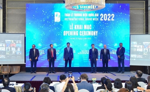 Khai mạc tuần lễ Thương hiệu quốc gia Việt Nam 2022