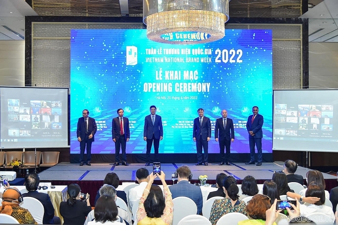 Khai mạc tuần lễ Thương hiệu quốc gia Việt Nam 2022