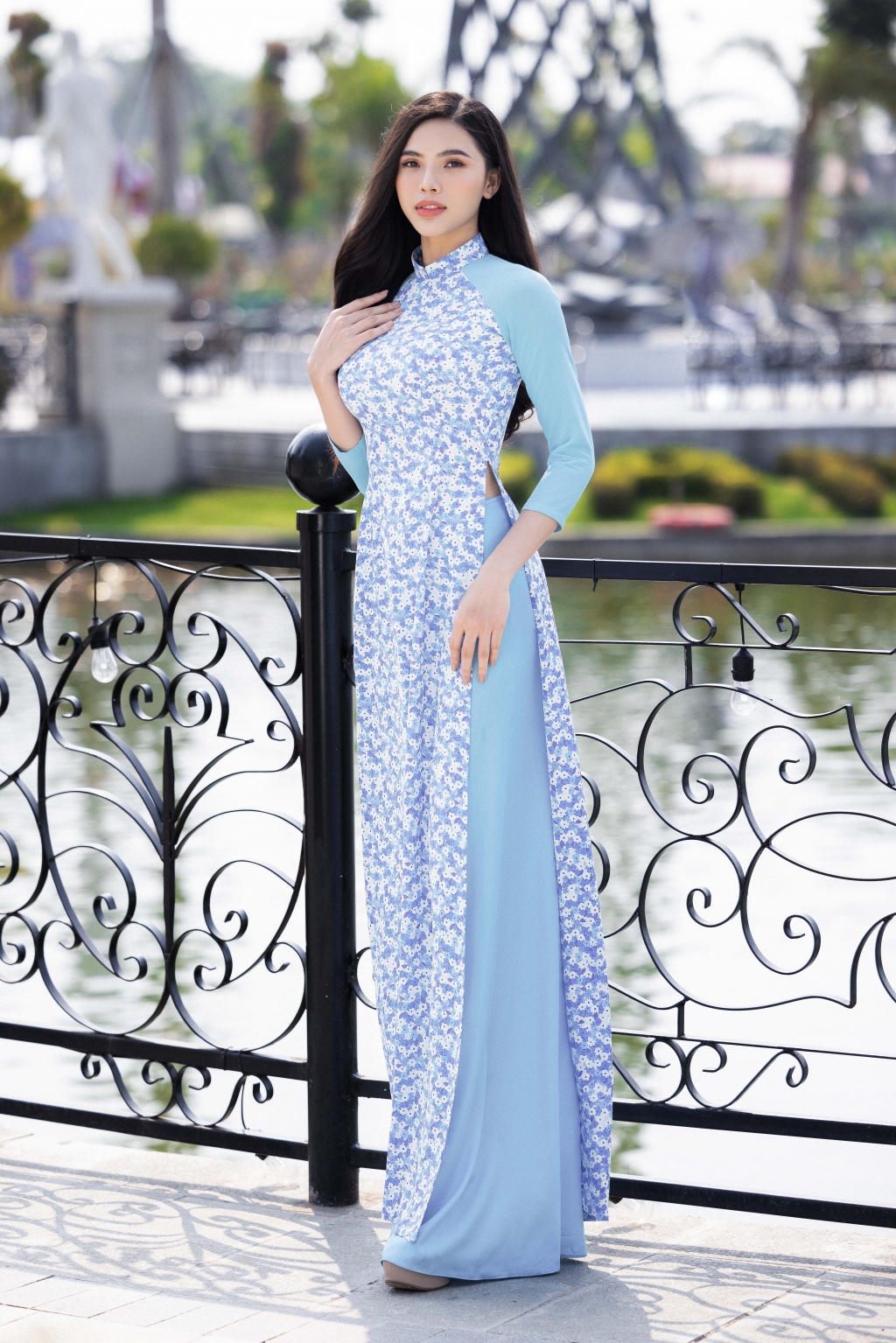 Bộ ảnh profile áo dài đẹp lung linh của dàn thí sinh Miss World Vietnam 2022