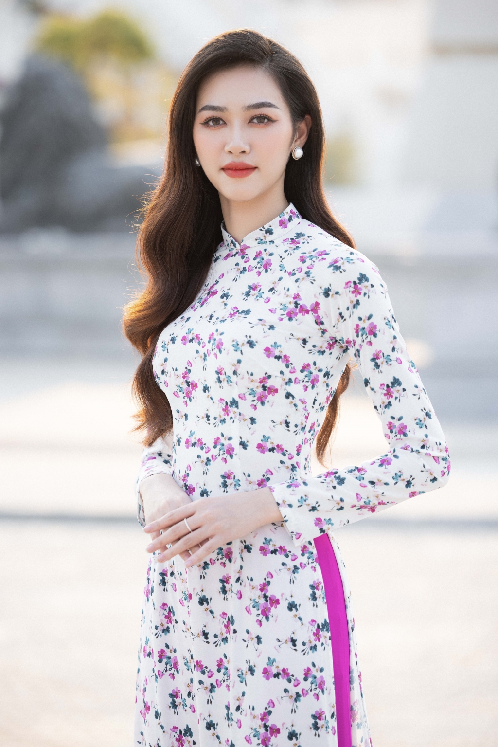 Bộ ảnh profile áo dài đẹp lung linh của dàn thí sinh Miss World Vietnam 2022