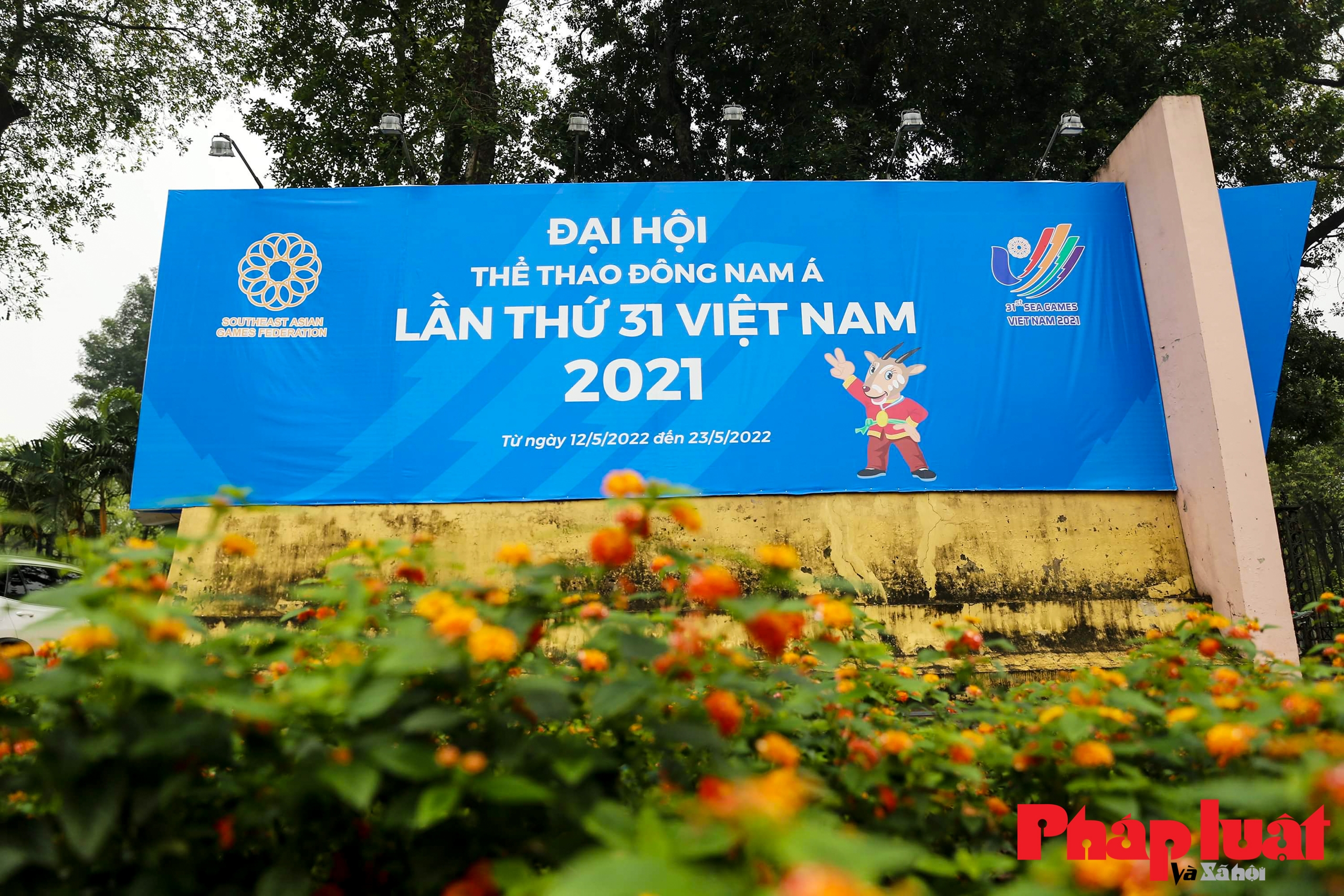 Hà Nội hoàn thiện trang trí, đếm ngược tới SEA Games 31