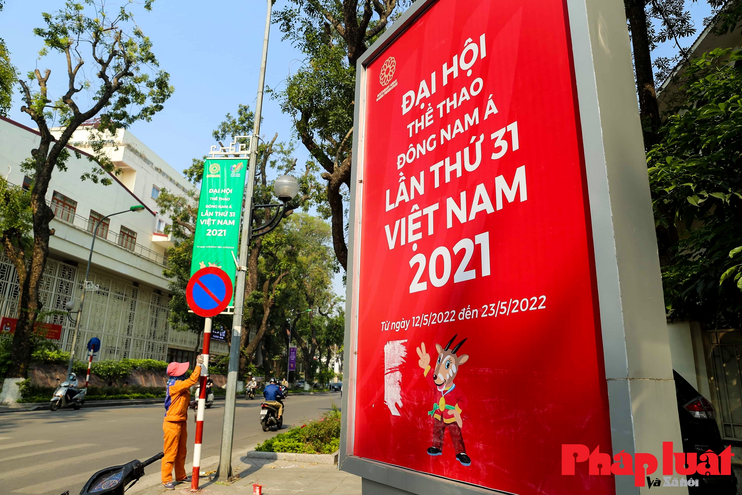 Hà Nội hoàn thiện trang trí, đếm ngược tới SEA Games 31