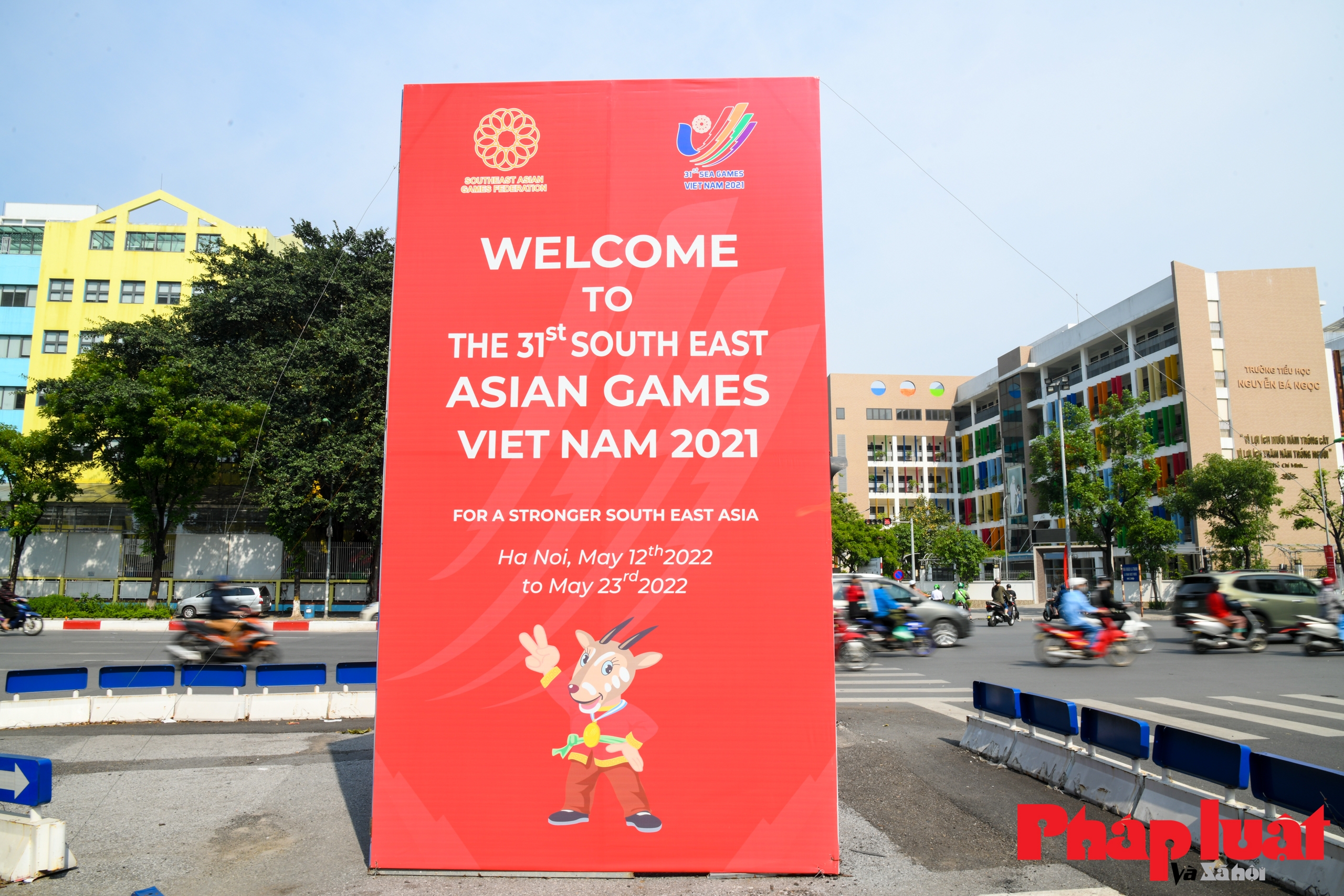 Hà Nội hoàn thiện trang trí, đếm ngược tới SEA Games 31