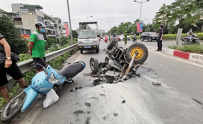 Hiện trường vụ việc.