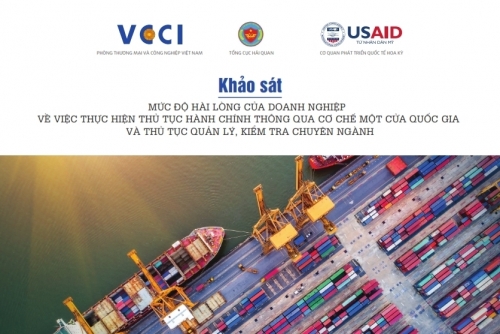 Khảo sát mức độ hài lòng của doanh nghiệp về thủ tục hành chính thông qua Cơ chế một cửa quốc gia