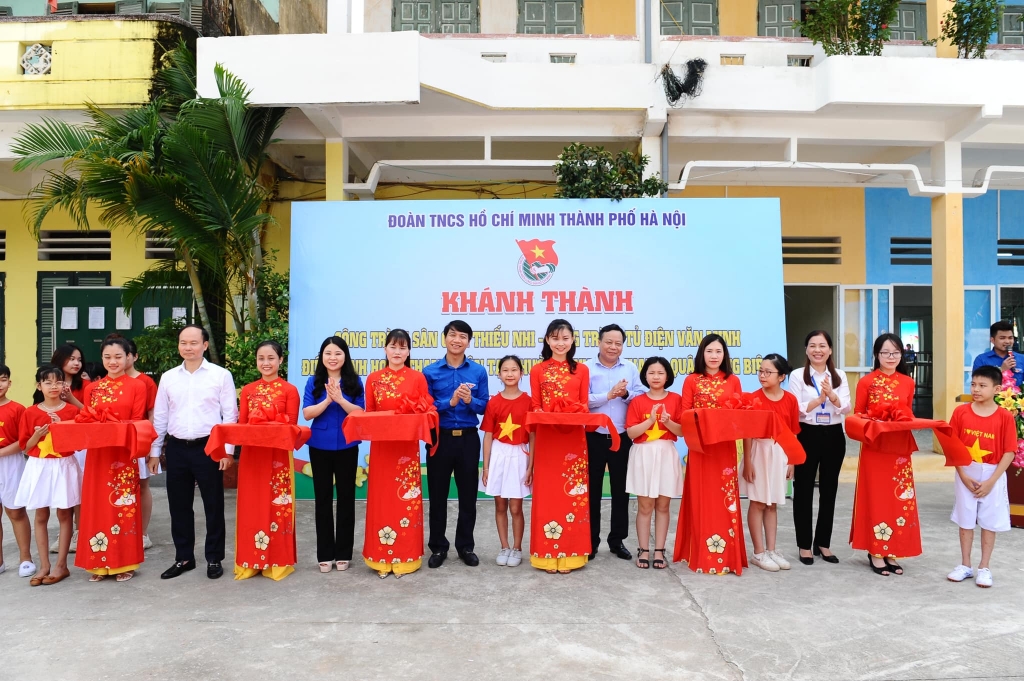 Hình ảnh đẹp tại lễ ra quân Chiến dịch Thanh niên tình nguyện hè Thủ đô 2022