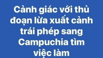 Cảnh báo lừa đảo xuất cảnh sang Campuchia làm việc nhẹ lương cao