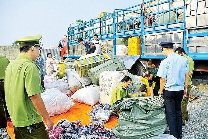 Tăng cường kiểm soát hàng giả tại các đầu mối giao thông