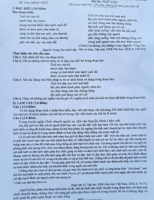 Đen Vâu lại khiến sĩ tử ngả mũ khi giữ vững phong độ “thánh tiên tri” đề Văn