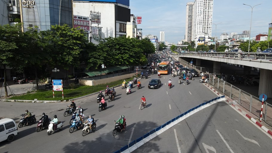 Hà Nội tiếp tục thí điểm tổ chức lại giao thông tại nhiều nút giao trọng điểm