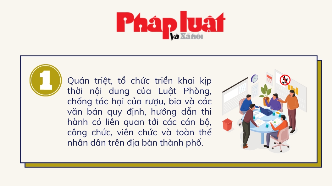 Hà Nội phòng, chống tác hại của rượu, bia