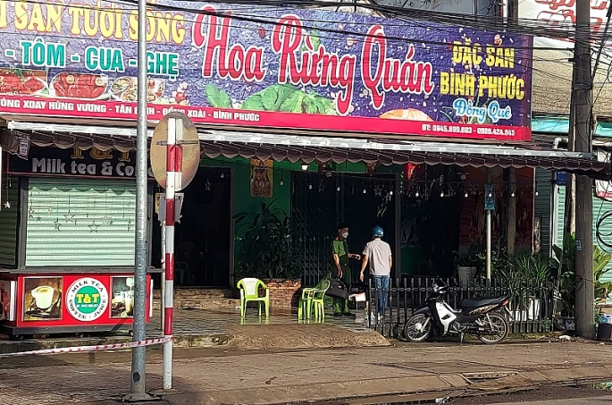 Hiện trường vụ án mạng.