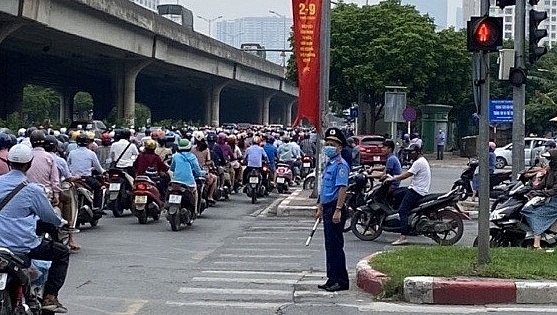 Hà Nội bố trí lực lượng tại 51 vị trí có nguy cơ xảy ra ùn tắc giao thông