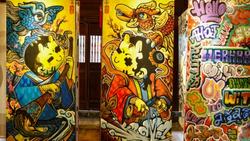 Độc đáo triển lãm Thư Pháp Graffiti tại Hà Nội: Giao thoa truyền thống và hiện đại