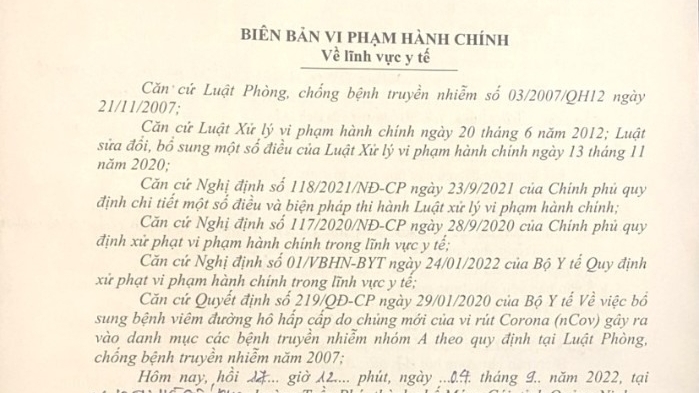 Áp dụng luật hơi cứng nhắc, gò bó