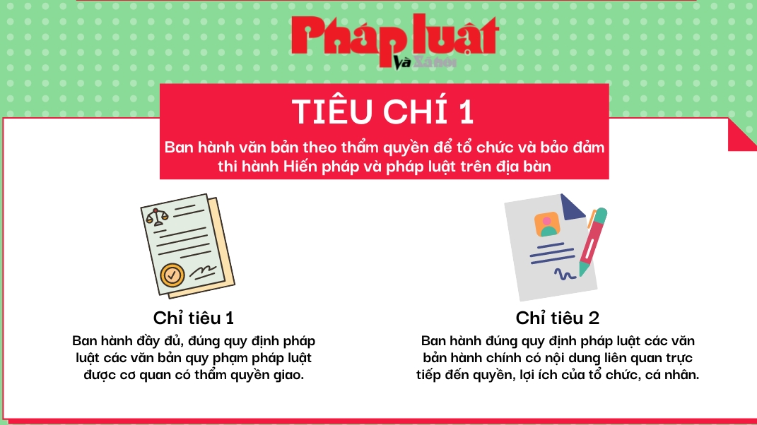 Tiêu chí xã, phường, thị trấn đạt chuẩn tiếp cận pháp luật