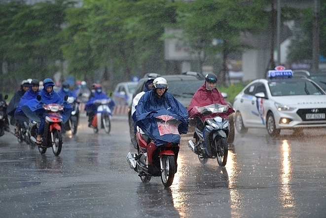 Bắc Bộ có mưa rào và dông rải rác, cục bộ có mưa to