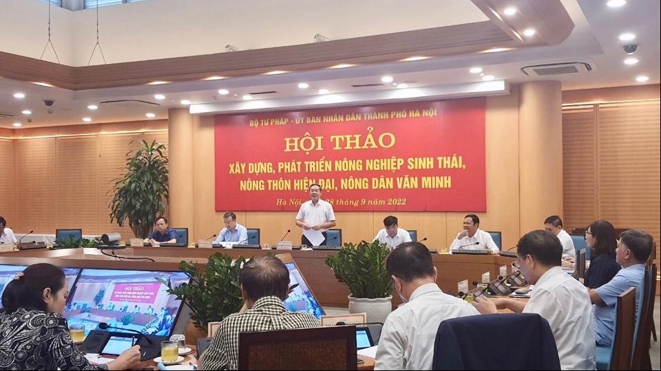 Hà Nội: Xây dựng, phát triển nông nghiệp sinh thái, nông thôn hiện đại