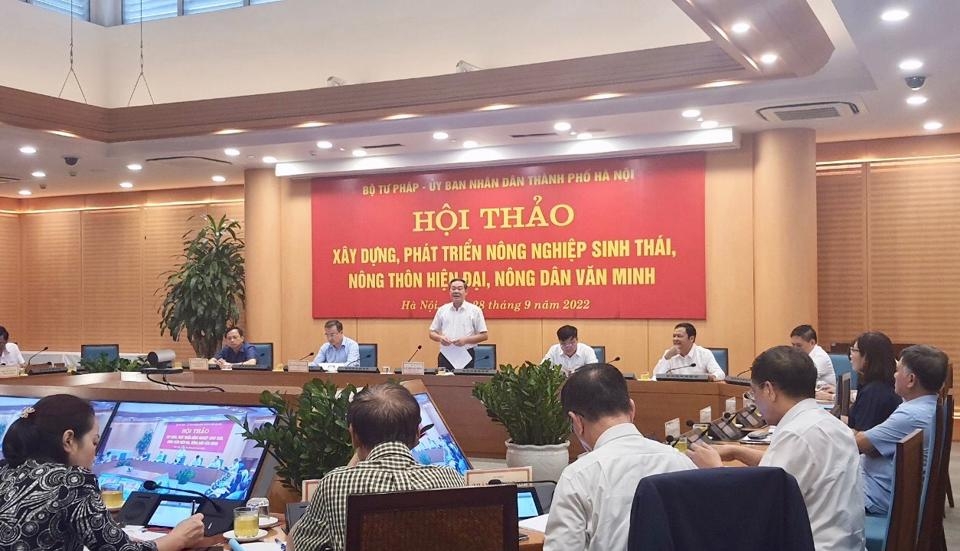 Hà Nội: Xây dựng, phát triển nông nghiệp sinh thái, nông thôn hiện đại