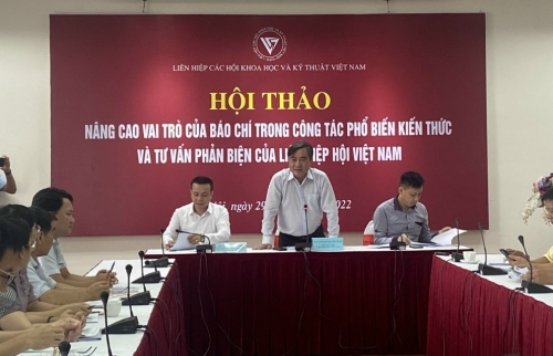 Nâng cao vai trò của báo chí trong thực hiện công tác phổ biến kiến thức và tư vấn phản biện