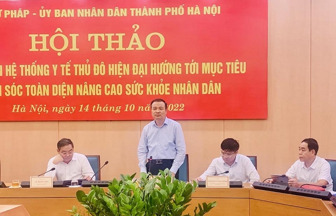 Tạo khung pháp lý để phát triển hệ thống y tế Thủ đô hiện đại