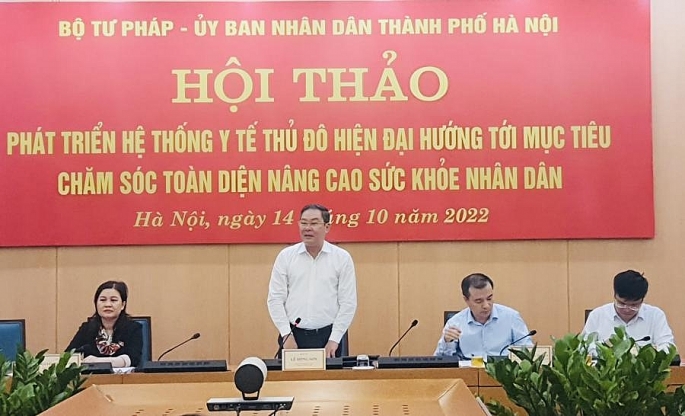 Tạo khung pháp lý để phát triển hệ thống y tế Thủ đô hiện đại