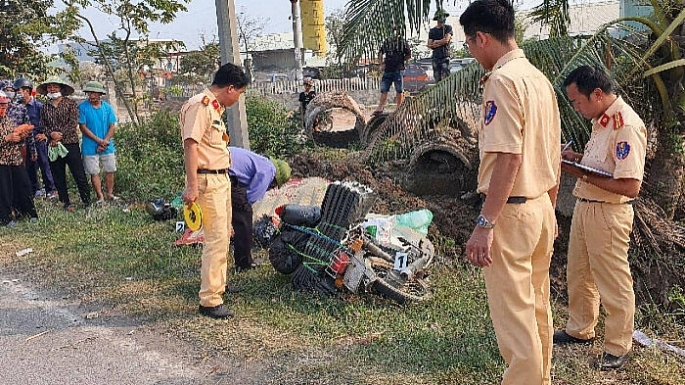 Hiện trường vụ việc.