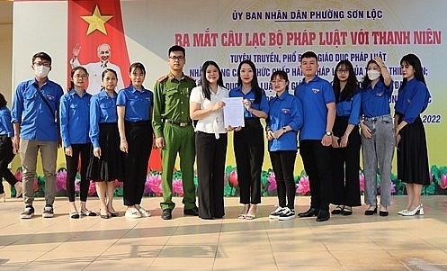 Tuyên truyền pháp luật thông qua câu lạc bộ “Pháp luật với thanh niên”