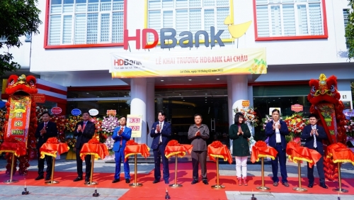 Mở chi nhánh mới hiện đại, HDBank tiếp thêm nguồn lực cho kinh tế Lai Châu