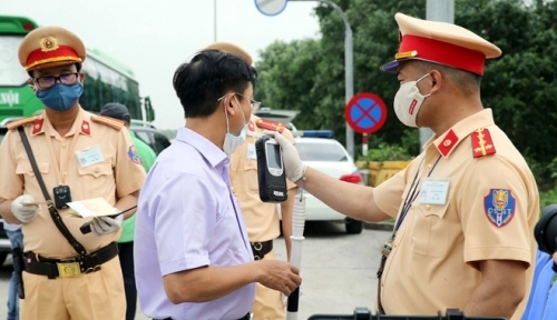 Hà Nội: Tiếp tục thực hiện nghiêm chỉ đạo về xử lý vi phạm nồng độ cồn