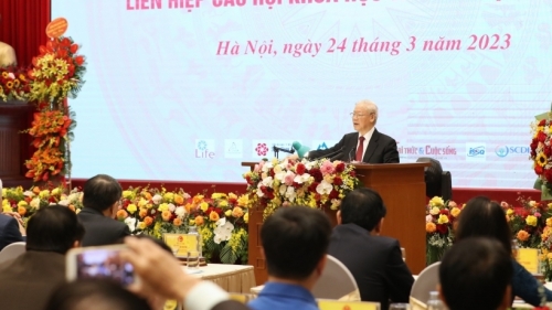 Liên hiệp các Hội Khoa học và kỹ thuật Việt Nam quyết tâm làm tròn bổn phận của mình đối với đất nước, dân tộc