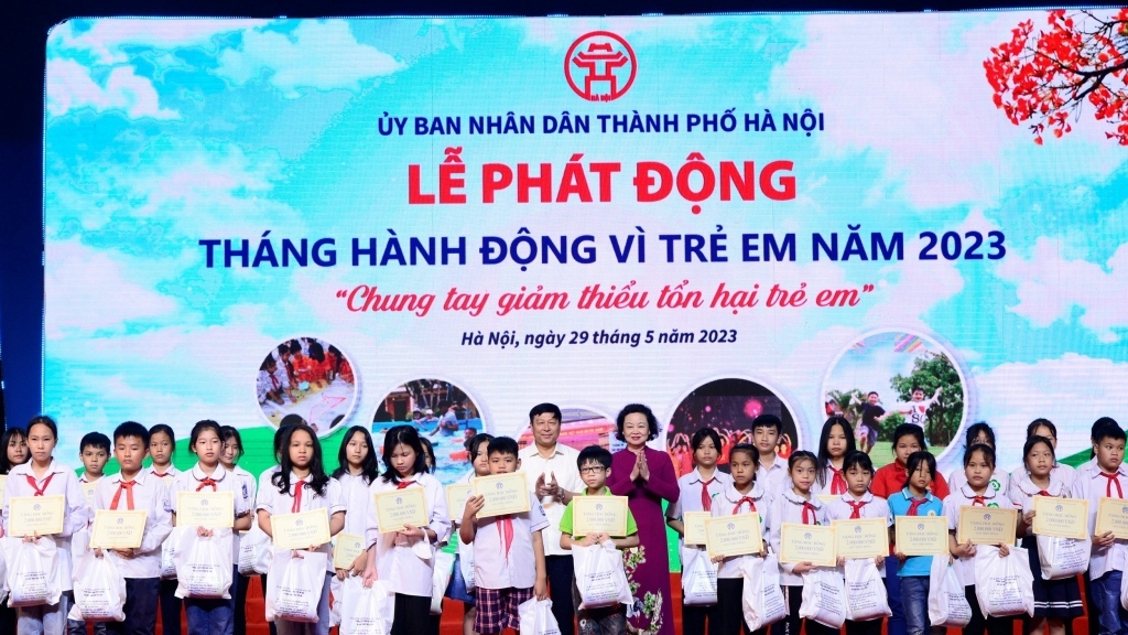 Hà Nội phát động Tháng hành động Vì trẻ em