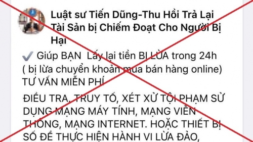 Những người từng bị lừa tiền phải đọc ngay thông tin này