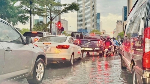 Hà Nội: Chú trọng, triển khai phương án tiêu thoát nước trong mùa mưa