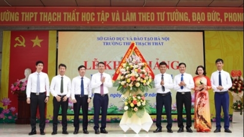 Thạch Thất: Hơn 70 trường học trên địa bàn tổ chức lễ khai giảng năm học mới