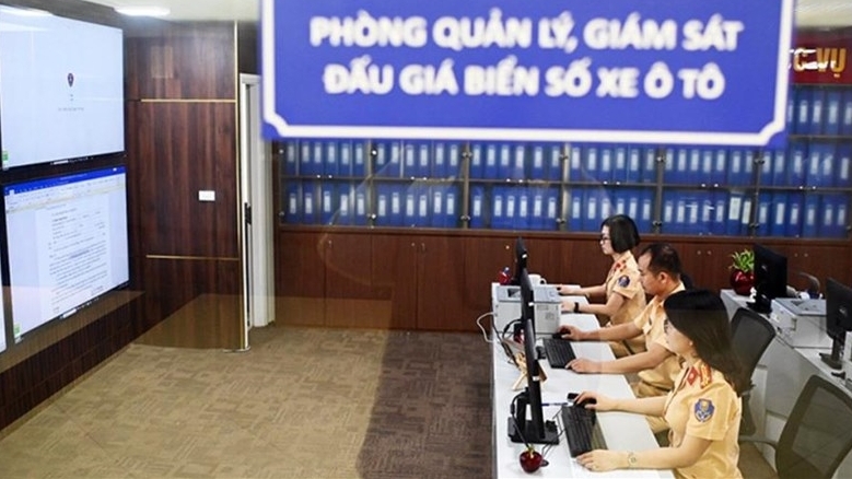 Đấu giá biển số xe ô tô đẹp "hạ nhiệt", hàng chục biển số dưới 100 triệu đồng