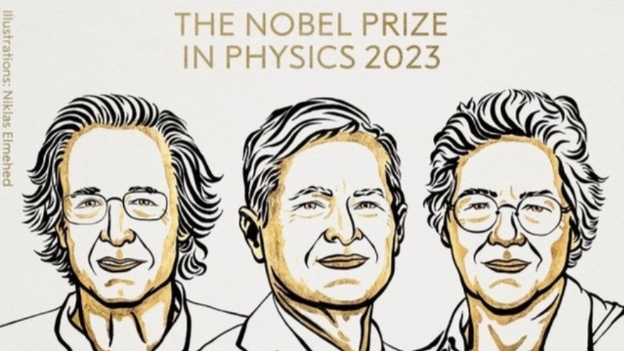 Giải Nobel Vật lý 2023 chính thức có chủ