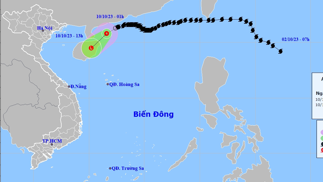 Bão số 4 suy yếu thành áp thấp nhiệt đới, không khí lạnh tăng cường tràn về miền Bắc