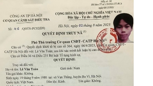 Truy nã đối tượng chiếm đoạt hàng trăm triệu đồng của những người muốn đi xuất khẩu lao động