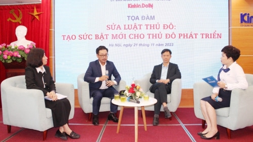 Tọa đàm “Sửa Luật Thủ đô: Tạo sức bật mới cho Thủ đô phát triển”