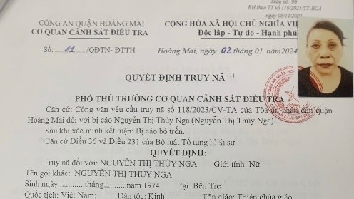 Truy nã nữ giúp việc trộm cắp nhiều tài sản của chủ nhà rồi “lặn mất tăm”