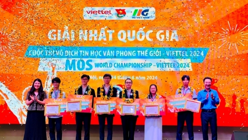 6 học sinh, sinh viên Việt Nam tham gia Cuộc thi Vô địch tin học văn phòng thế giới