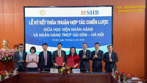 SHB và Học viện Ngân hàng hợp tác toàn diện phát triển nguồn nhân lực chất lượng cao