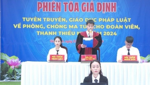 Lan tỏa kiến thức pháp luật trong thanh thiếu niên