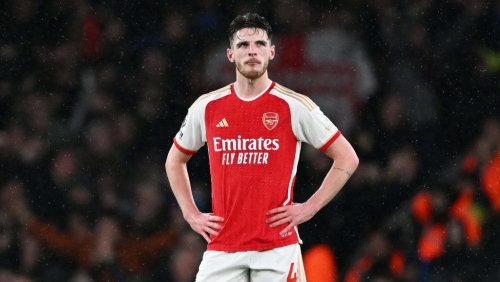 HLV Arteta cập nhật tình hình chấn thương của Declan Rice