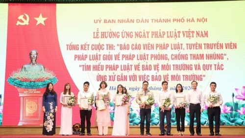 Hà Nội đẩy mạnh tuyên truyền công tác phòng chống tham nhũng