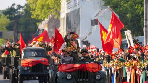 Tái hiện ký ức lịch sử ngày Giải phóng Thủ đô tại “Ngày hội văn hoá vì hoà bình”