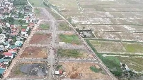 Đấu giá đất tại huyện Thanh Oai: lô đất có giá trúng cao nhất là 90,3 triệu đồng/m2