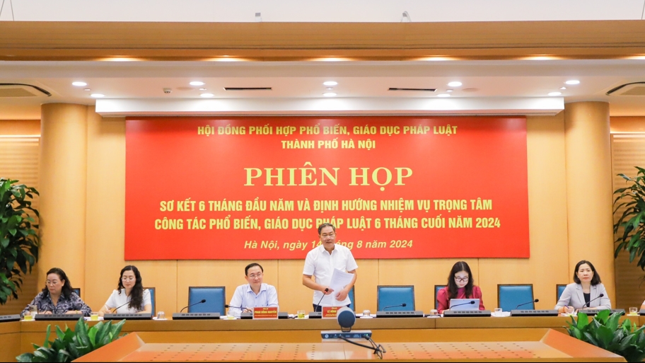 Hà Nội đẩy mạnh tuyên truyền, phổ biến Luật Thủ đô 2024